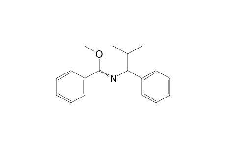 N-(alpha-Isopropylbenzyl)-benzene carboximidic acid methyl ester