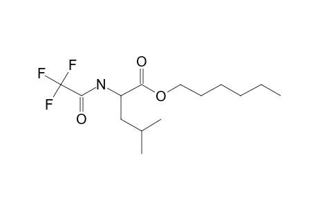 L-Leucine, N-(trifluoroacetyl)-, hexyl ester