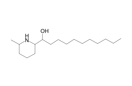 6-Methyl-2-(1-hydroxyundecyl)-piperidine