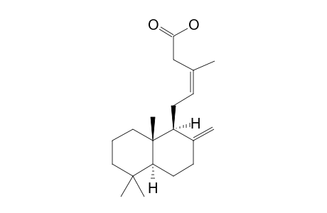 CALCARATARIN-B;(Z)-LABDA-8(17),12-DIEN-15-OIC-ACID