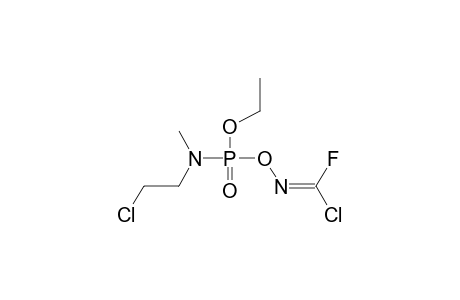 O-CHLOROFLUOROFORMIMINO-N-(BETA-CHLOROETHYL)-N-METHYLAMIDOETHYLPHOSPHATE
