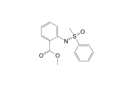 2-[(keto-methyl-phenyl-persulfuranylidene)amino]benzoic acid methyl ester