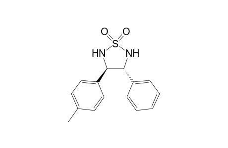 trans-5-(4-Methylphenyl)-4-phenyl-2-thia-tetrahydroimidazole 2,2-dioxide