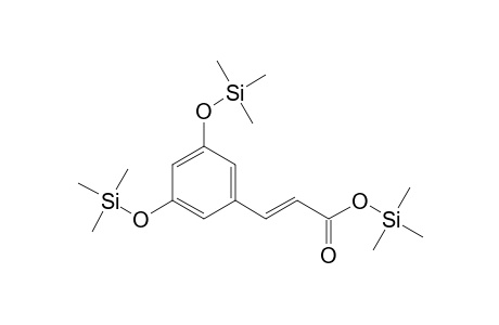 2-Propenoic acid, 3-[3,5-bis[(trimethylsilyl)oxy]phenyl]-, trimethylsilyl ester