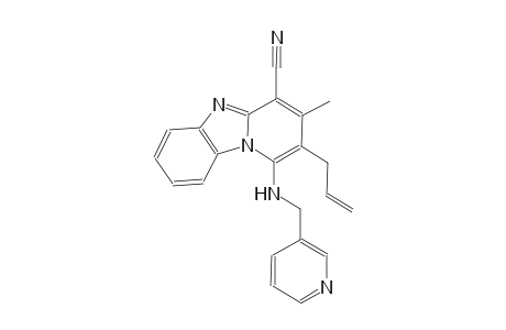 2-allyl-3-methyl-1-[(3-pyridinylmethyl)amino]pyrido[1,2-a]benzimidazole-4-carbonitrile
