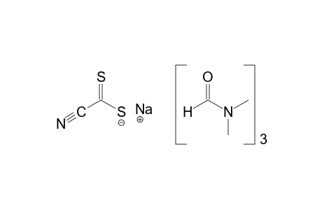 cyanodithioformic acid, sodium salt, compound with N,N-dimethylformamide