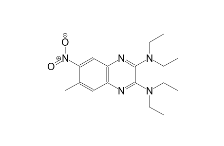 N~2~,N~2~,N~3~,N~3~-tetraethyl-6-methyl-7-nitro-2,3-quinoxalinediamine