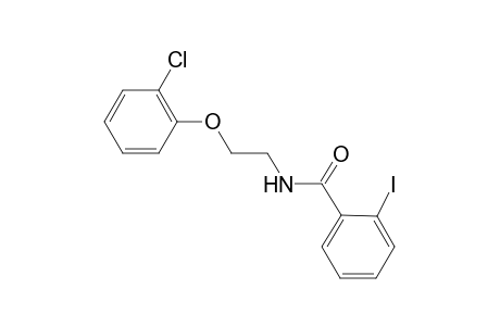 N-[2-(2-Chloro-phenoxy)-ethyl]-2-iodo-benzamide