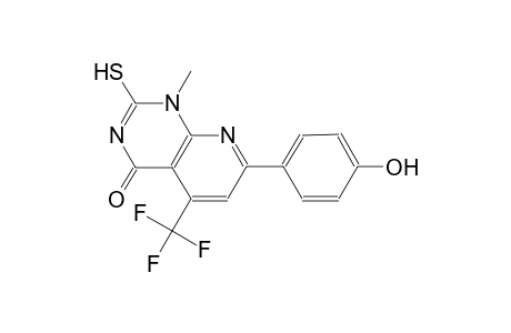 pyrido[2,3-d]pyrimidin-4(1H)-one, 7-(4-hydroxyphenyl)-2-mercapto-1-methyl-5-(trifluoromethyl)-