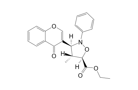 (3S,4R,5R)-endo-3-(4-Methyl-5-ethoxycarbonyl-2-phenyloxazolidine-3-yl)benzopyran-4-one
