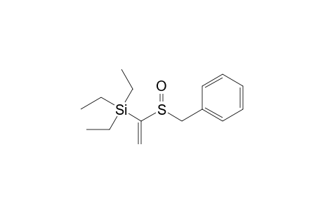 Benzyl 1-(triethylsilyl)ethenyl sulfoxide