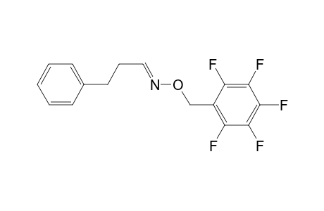 (E)-N-[(2,3,4,5,6-pentafluorophenyl)methoxy]-3-phenyl-propan-1-imine