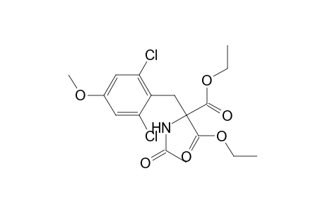 Diethyl 2-Acetamido-2-(2,6-dichloro-4-methoxybenzyl)-malonate