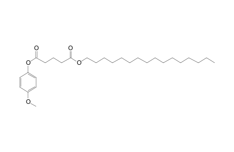 Glutaric acid, hexadecyl 4-methoxyphenyl ester