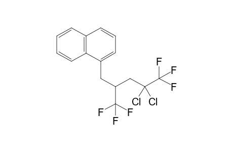1-(4,4-Dichloro-5,5,5-trifluoro-2-(trifluoromethyl)pentyl)naphthalene