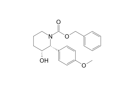 (R,R)-1-(Benzyloxycarbonyl)-2-(p-methoxyphenyl)piperidine-3-ol