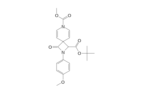 2-(4-METHOXYPHENYL)-3-OXO-2,7-DIAZASPIRO-[3.5]-NONA-5,8-DIENE-1,7-DICARBOXYLIC-ACID-1-TERT.-BUTYLESTER-7-METHYLESTER