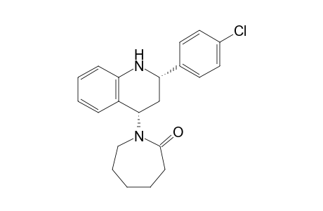 cis-4-(2-Oxoazepan-1-yl)-2-(4-chlorophenyl)-1,2,3,4-tetrahydroquinoline