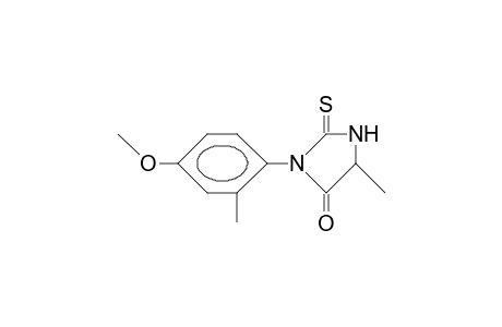 3-(4-Methoxy-2-methyl-phenyl)-5-methyl-2-thioxo-4-imidazolidinone