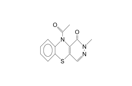 10-Acetyl-2-methyl-diazaphenothiazin-1-one