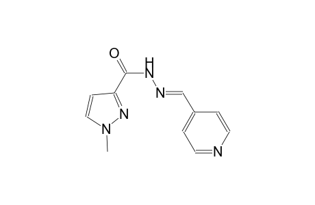 1-methyl-N'-[(E)-4-pyridinylmethylidene]-1H-pyrazole-3-carbohydrazide