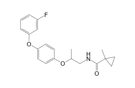 Cyclopropanecarboxamide, N-[2-[4-(3-fluorophenoxy)phenoxy]propyl]-1-methyl-