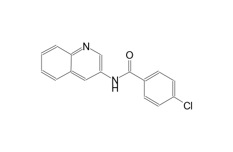 4-Chloro-N-(3-quinolinyl)benzamide