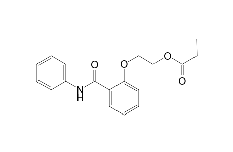 Ethyl 2-[2'-(phenylcarbamoy)phenoxy]-propanoate