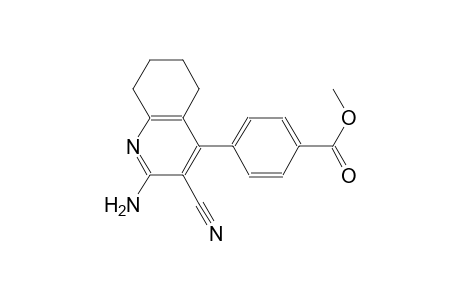 methyl 4-(2-amino-3-cyano-5,6,7,8-tetrahydro-4-quinolinyl)benzoate