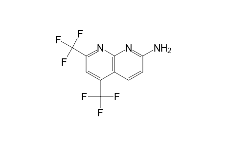 1,8-Naphthyridin-2-amine, 5,7-bis(trifluoromethyl)-