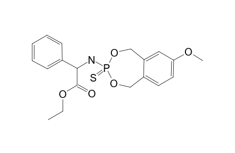 Ethyl-2-[(7-methoxy-3-sulfido-1,5-dihydro-2,4,3-benzodioxaphosphepin-3-yl)-amino]-3-phenylpropanoate