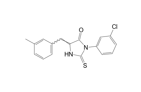 3-(m-chlorophenyl)-5-(m-methylbenzylidene)-2-thiodantoin