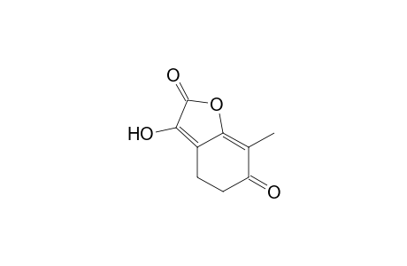 9-Oxa-7-Hydroxy-2-methylbicyclo[4.3.0]nona-1-6-dien-3,8-dione
