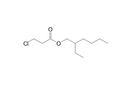 3-chloropropionic acid, 2-ethylhexyl ester