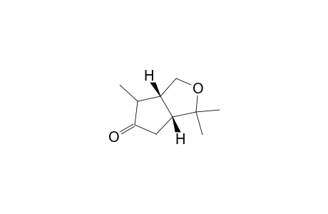 (3aR,6aR)-Tetrahydro-1,1,4-trimethyl-1H-cyclopenta[c]furan-5(3H)-one