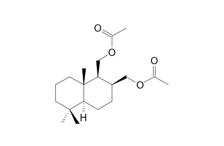 acetic acid [(1S,2S,4aS,8aS)-2-(acetoxymethyl)-5,5,8a-trimethyl-decalin-1-yl]methyl ester