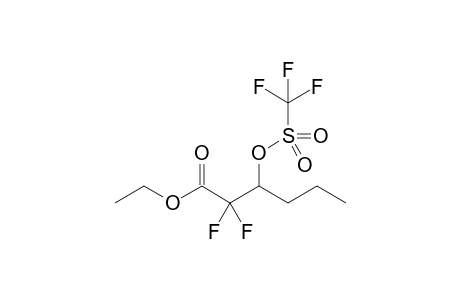 ethyl 2,2-difluoro-3-(trifluoromethylsulfonyloxy)hexanoate