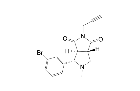 endo-5-Methyl-4-(3-bromophenyl)-2-prop-2-ynyl-1,3,3a.alpha.,4.beta.,6.alpha..beta.,6a.beta.-hexahydropyrrolo[3,4-c]pyrrole-1,3-dione