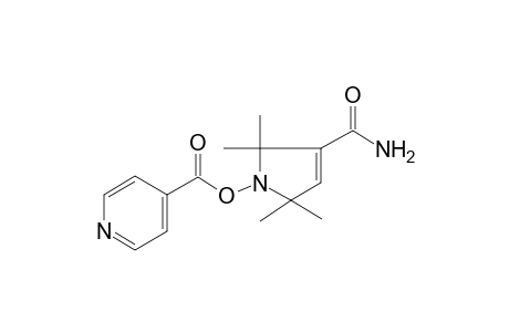 (3-aminocarbonyl-2,2,5,5-tetramethyl-pyrrol-1-yl) pyridine-4-carboxylate