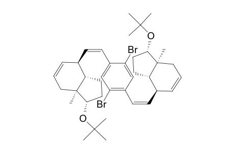 (-)-1,4-Dibromo-2,5-bis[(Z)-2-[(1S,3aS,4S,7aS)-1-tert-butoxy-7a-methyl-2,3,3a,4,7,7a-hexahydro-1H-inden-4-yl]vinyl}benzene