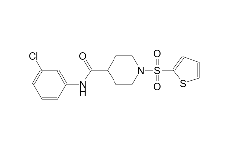 N-(3-chlorophenyl)-1-(2-thienylsulfonyl)-4-piperidinecarboxamide