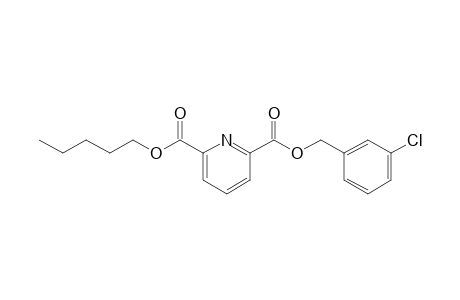 2,6-Pyridinedicarboxylic acid, 3-chlorobenzyl pentyl ester