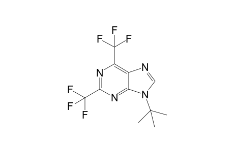 9-tert-Butyl-2,6-bis(trifluoromethyl)-9H-purine