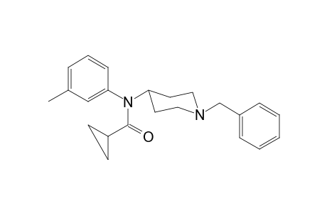 N-(1-Benzylpiperidin-4-yl)-N-(3-methylphenyl)cyclopropanecarboxamide