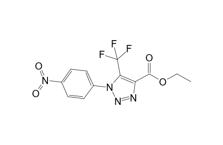 5-Trifluoromethyl-1-(4-nitrophenyl)-1H-1,2,3-triazole-4-carboxylic acid ethyl ester