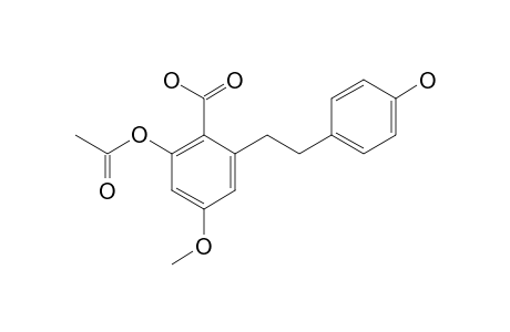 5-ACETYLOXY-12-HYDROXY-3-METHOXYBIBENZYL-6-CARBOXYLIC-ACID