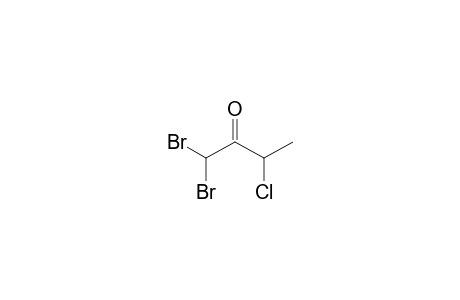 1,1-Dibromo-3-chlorobutan-2-one