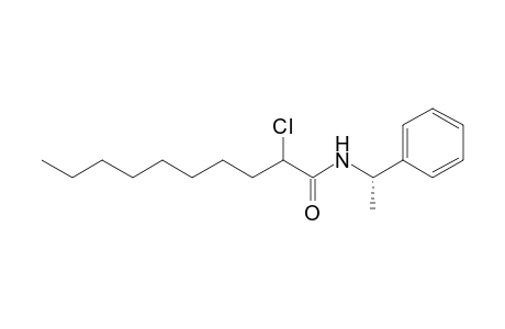 2-Chloranyl-N-[(1S)-1-phenylethyl]decanamide