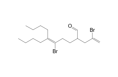 5-Bromo-2-(2-bromoallyl)-6-butyl-5-undecenal