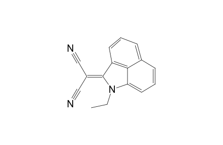 1,2-Dihydro-1-ethyl-2-dicanomethylene-benz[c,d]indole